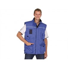 Super Touch Reflective Body Warmer In Blue
