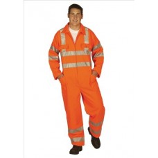 Supertouch Workwear Rail Industry Hi Vis Coverall