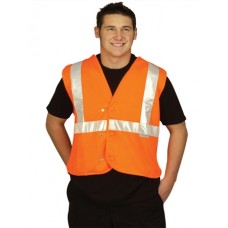 Super Touch Hi Vis Underground Tracker Waistcoat In Orange