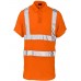 Supertouch Workwear Hi Vis Polo Shirt With Orange/orange Std Tape