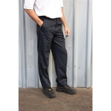 Ucc Workwear Economy Trouser In Black And Navy