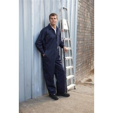 Ucc Workwear Zip Boilersuit In Black And Navy
