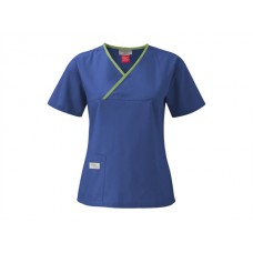 Grahame Gardner Ladies Crossover Scrub Top In Various Colours
