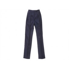 Grahame Gardner Ladies Straight Leg Trousers In Navy And Bottle
