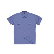 Portwest Workwear Long Sleeves Stud Shirt In Blue