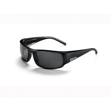 Bolle King Sunglasses In Black/polarized Smoke