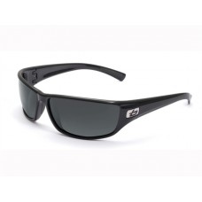 Bolle Python Sunglasses In Black/smoke