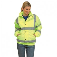 Uneek Clothing Uc804 High Visibility Bomber Jacket