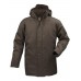 Printer Men's Kendo Light Jacket In Black And Brown