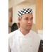 Dennys Chefswear Skull Cap In Black/white Check