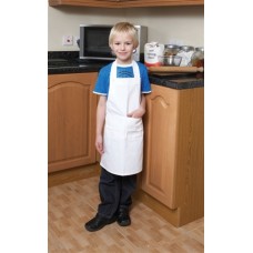 Dennys Chefswear Le Childrens Apron In White