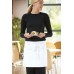 Dennys Chefswear Short Bar Apron No Pocket In Various Colours