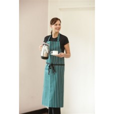 Dennys Chefswear Cotton Striped Butchers Apron In Various Colours