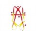 Portwest Workwear Full Body Harness In Red