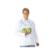 Portwest Workwear Men's Surrey Chefs Jacket In White