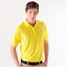 Adidas Mens Climacool Textured Solid Polo Shirt