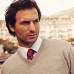 Harvest Sportswear Men's Lowell V-neck Knitted Sweater