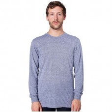 American Apparel Men's Tri-blend Long Sleeve T-shirt