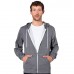 American Apparel Unisex Salt And Pepper Full Zip Hoodie (mt497)