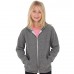 Kids/youth Salt And Pepper Zip Hoodie (mt297)