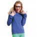 Awdis Just Hoods Women's Girlie Set In Sleeve Heather Sweatshirt