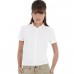 B&c Collection Women's Soft Collar Oxford Short Sleeve Blouse