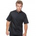 Kustom Kit Bargear Men's Mandarin Collar Short Sleeve Bar Shirt
