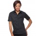 Kustom Kit Bargear Women's Mock Turtle Back Cuff Short Sleeve Shirt