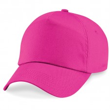 Beechfield Headwear 5 Panel Unlined Cotton Cap