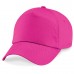 Beechfield Headwear 5 Panel Unlined Cotton Cap