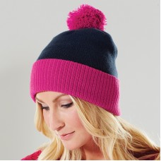 Beechfield Headwear Snowstar Duo Two Tone Beanie Hat