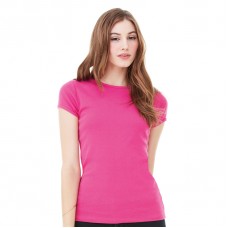 Bella Canvas Ladies Short Sleeved Crew Neck T-shirt
