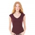Bella Canvas Ladies Tori Sheer Rib Deep V Fashion T-shirt