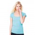 Bella Canvas Women's Margot Sheer Rib Scoop Top