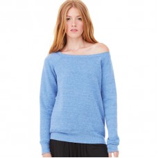 Bella Canvas Women's Mia Slouchy Wide Neck Sweatshirt