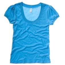 Bella Canvas Ladies Vintage Jersey Scoop Neck T-shirt