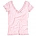 Bella Canvas Ladies Sheer Jersey Double V Neck T-shirt