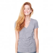 Bella Canvas Ladies Triblend Deep V-neck T-shirt