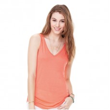 Bella Canvas Ladies Flowy V-neck Tank Top