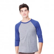 Bella Canvas Adult's Triblend Raglan Sleeve Baseball T-shirt