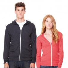 Bella Canvas Adult's Triblend Lightweight Hooded Sweatshirt