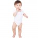 Bella Canvas Baby Rib Contrast Two Tone Ringer One Piece Baby Suit