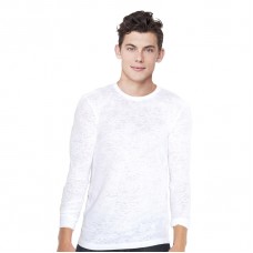 Bella Canvas Adult's Burn Out Long Sleeve Thermal T-shirt