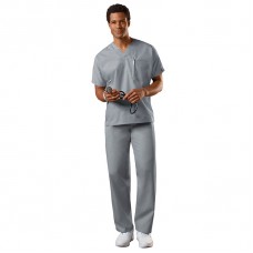 Cherokee Unisex V Neck Tunic With Pen Slot