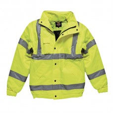 Dickies Men's Hi-vis Bomber Jacket
