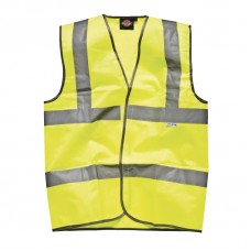 Dickies Wd045 Men's Highway Safety Waistcoat
