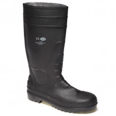 Dickies Super Safety Wellington Sb-p In Black