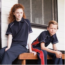 Finden Hales Kid's Piped Performance Polo Shirt