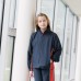Finden Hales Kid's Contrast Piped Tracksuit Top