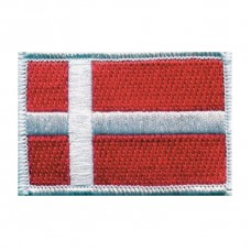 Flag Badges Denmark Flag Badge